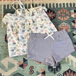 Tommy Bahama tank and shorts set - 5t - like new condition!